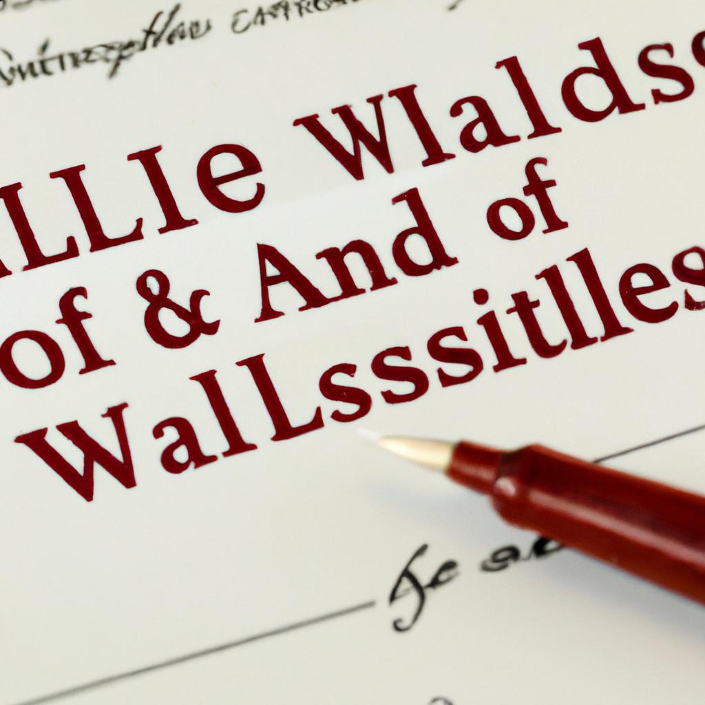 Understanding ‍Bloodline Wills‍ and Their Importance in Estate Planning